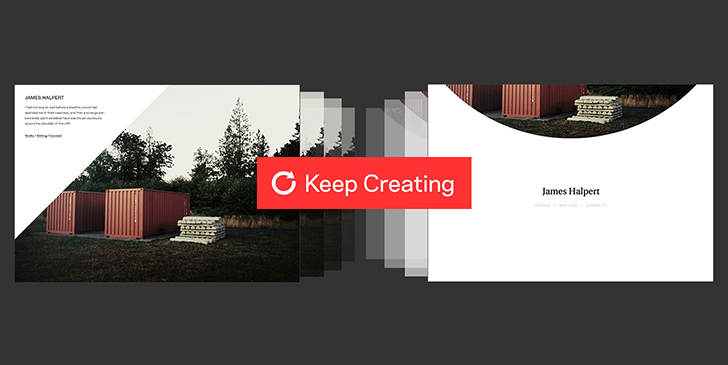 Keep Creating.
